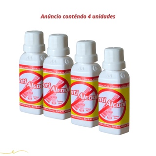 ANTI-ÁLCOOL - 40ml - AUXÍLIO CONTRA ALCOOLISMO - NATURISIM - KIT COM 4 UNIDADES.