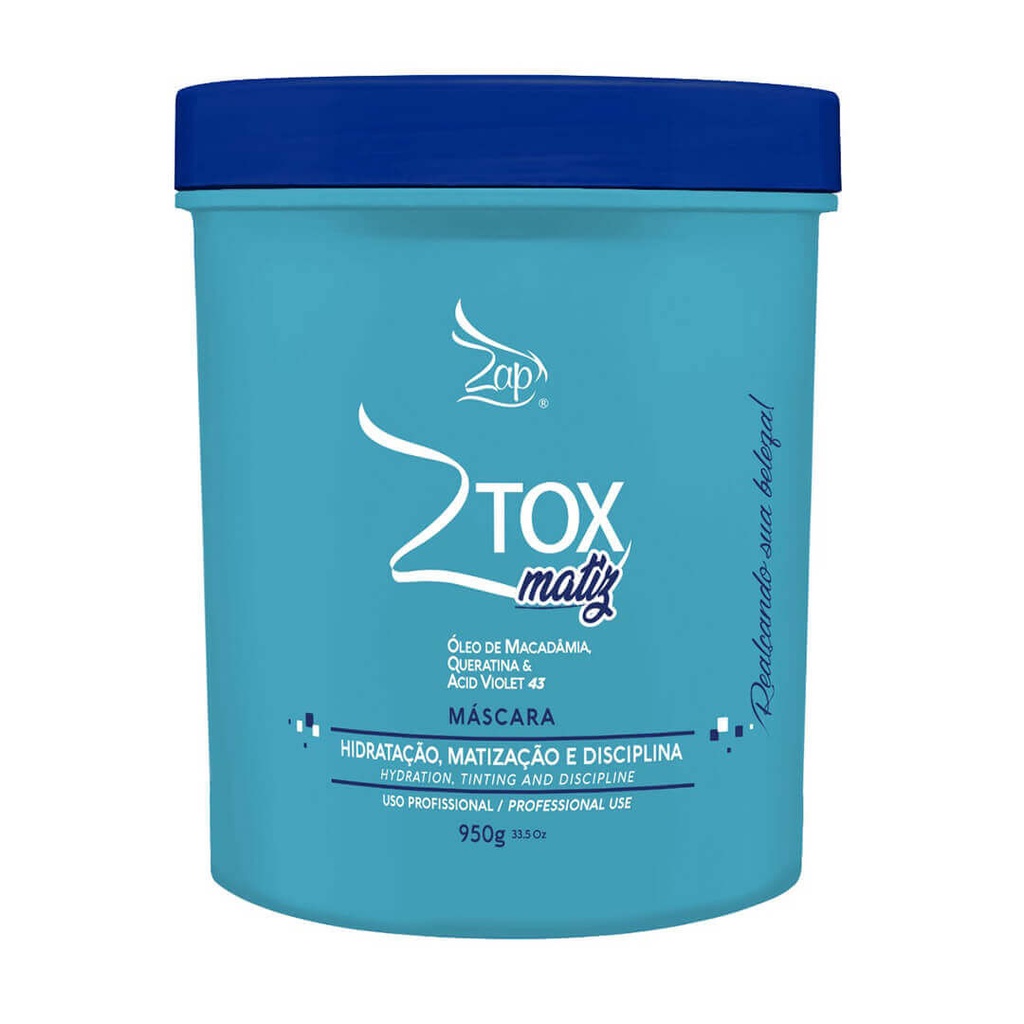 Zap Matizador Bluetox Botox Zap Loiros / Mechas 950gr