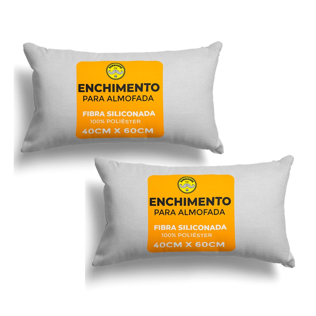 Kit 2 refil enchimento retangular 30x50