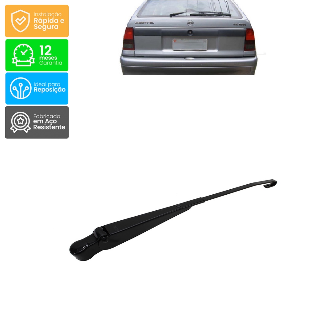 Haste Braço Limpador Para-brisa: Kadett GSI/GS 89/97-Traseiro em Oferta na Shopee