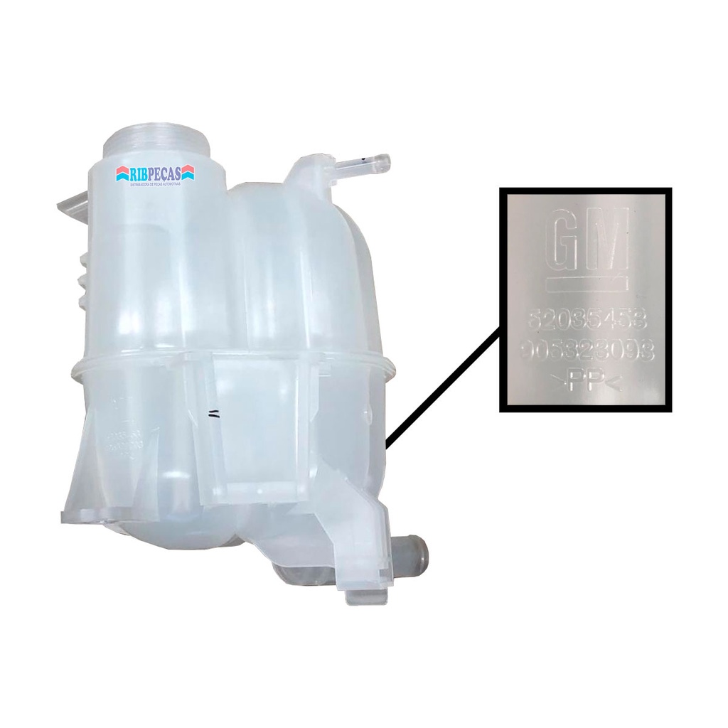 RESERVATORIO AGUA RADIADOR S10 BLAZER 2.5 FLEX 2015/+ 52035453