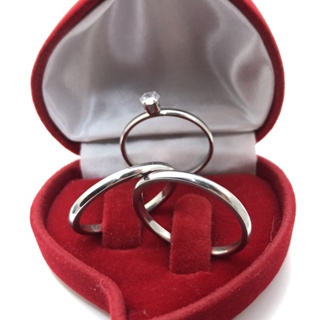 Par de Aliança Fininha 2mm Polida Anatômica Clássica Discreta de Compromisso/Namoro + Solitário em Oferta na Shopee