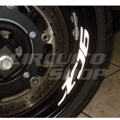 Kit Adesivo Roda Refletivo Tuning M1 Yamaha Xj6 Tuning Top
