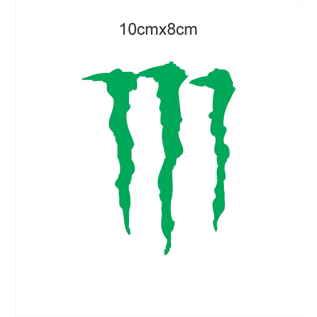 adesivo Monster garra | Shopee Brasil