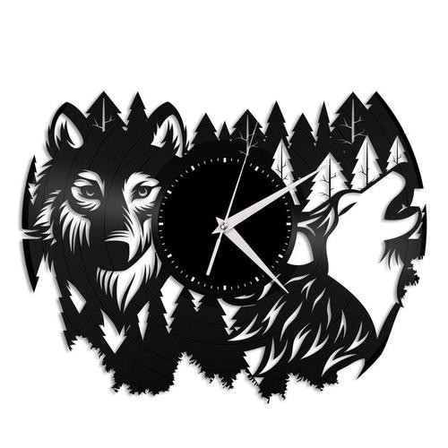 Lobos - Relógio Disco De Vinil Decoração