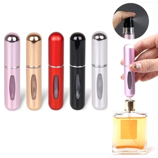 porta perfume mini frasco portatil recarregavel bolsa viagem
