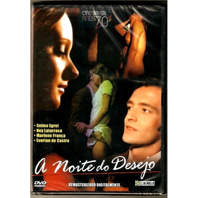 DVD Noite do Desejo  Raridade Anos 70 Ney Latorraca Original
