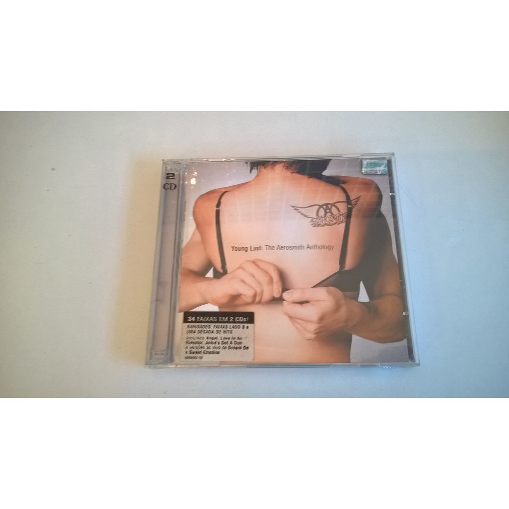 Cd Duplo - Aerosmith Young Lust The Anthology - Importado