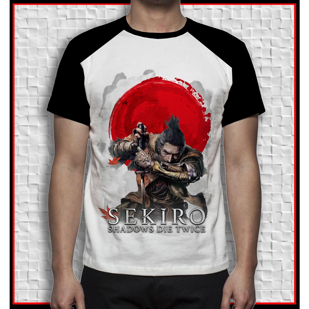 camisa de jogo personalizada arte sekiro game ps4 unissex