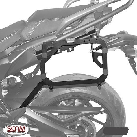 Suporte Baú Bauleto Lateral Tracer 900 Gt 2020 2021 - Scam