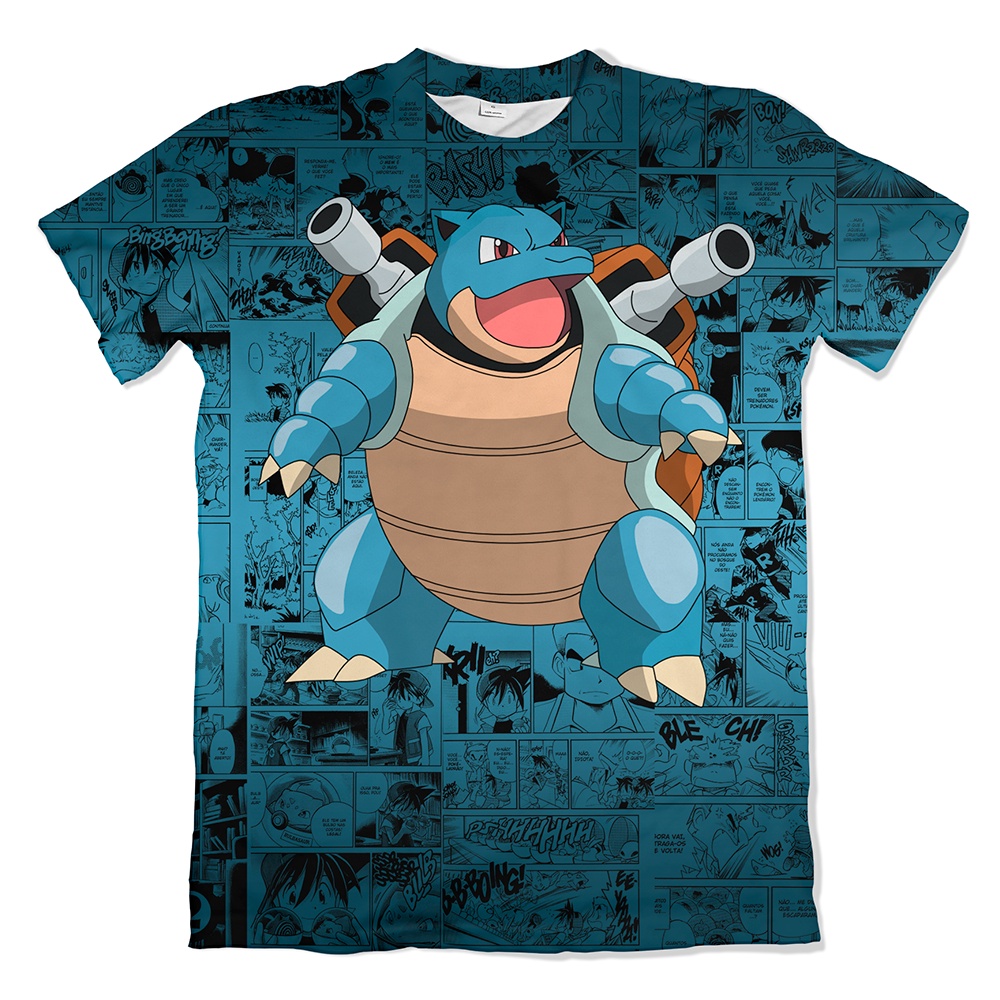 Camisa Mangá Entei E Raikou - Pokémon