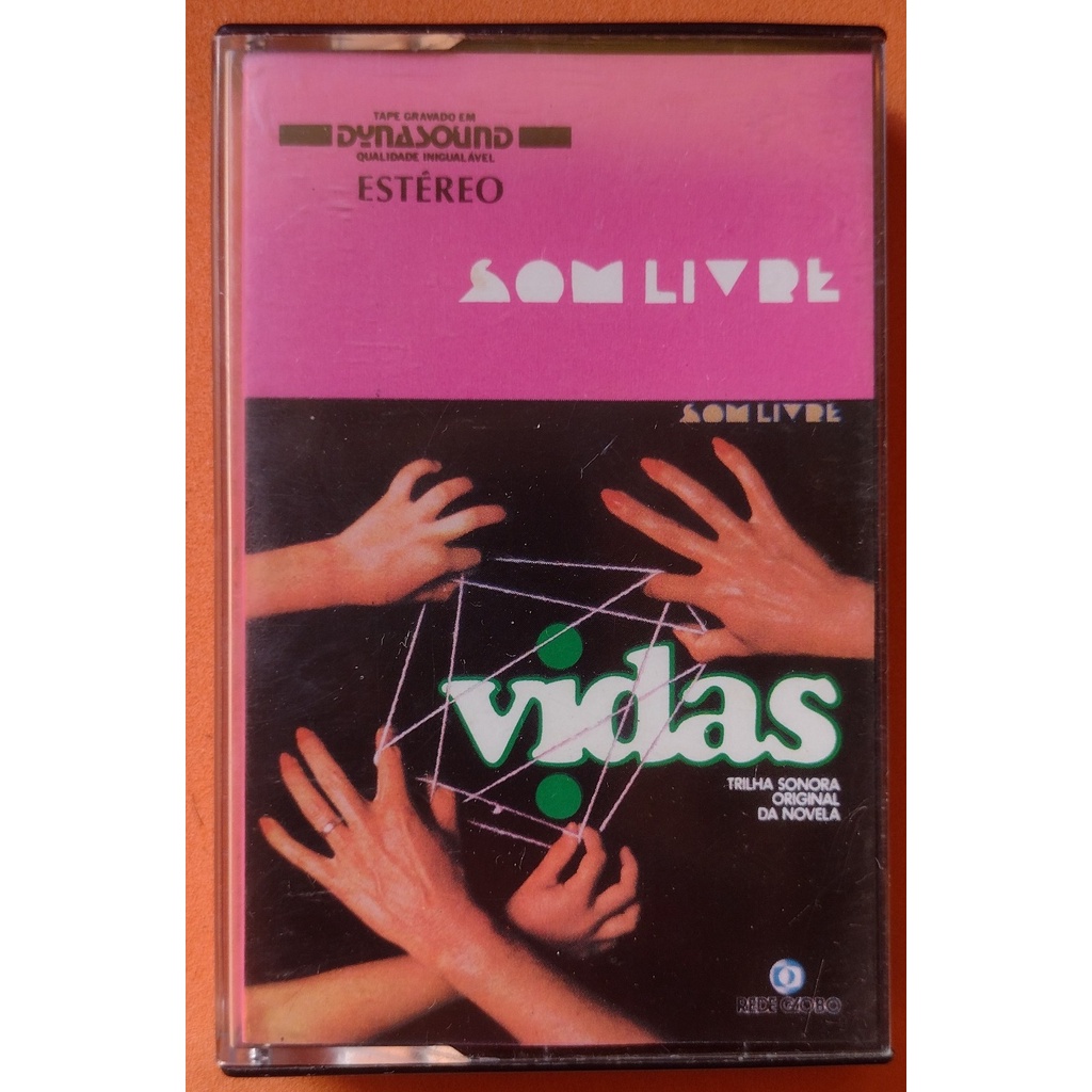 Fita Cassete K7 Duas Vidas Vanusa Jards Macalé (impecável)