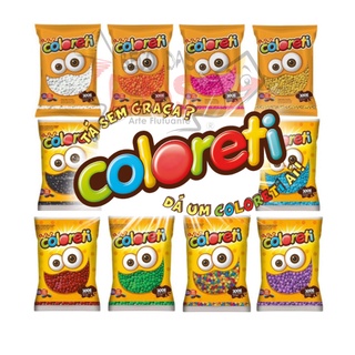 Confeito CHOCOLATE COLORETI 300G Cores JAZAM