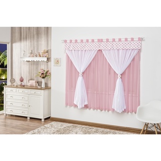 Cortina Quarto Infantil Bebê 2mts X 1,70mts