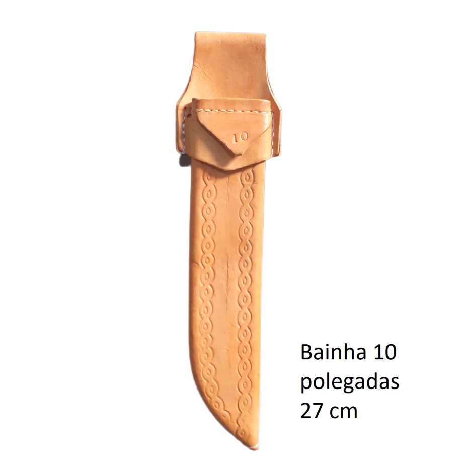 Bainha Para Facão 10, 12, 14, 16, 18, 20, 22 Polegadas Couro