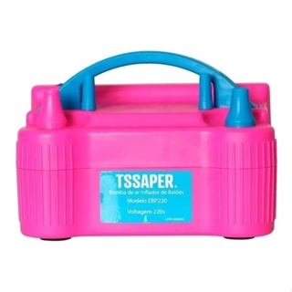 Bomba de ar Elétrica Inflador Encher Balões Maquina Festas Bexiga infla rapido com bicos - TSSAPER em Oferta na Shopee