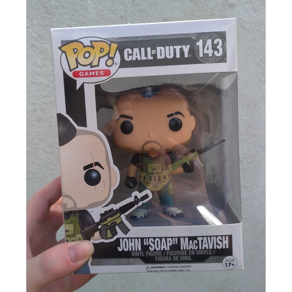 Funko Pop John Soap MacTavish 143 Call 