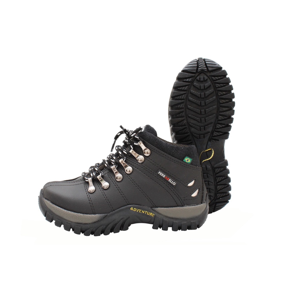 Bota Masculina Coturno Tênis Masculino Unissex Infantil Ferrarello Direto da Fabrica