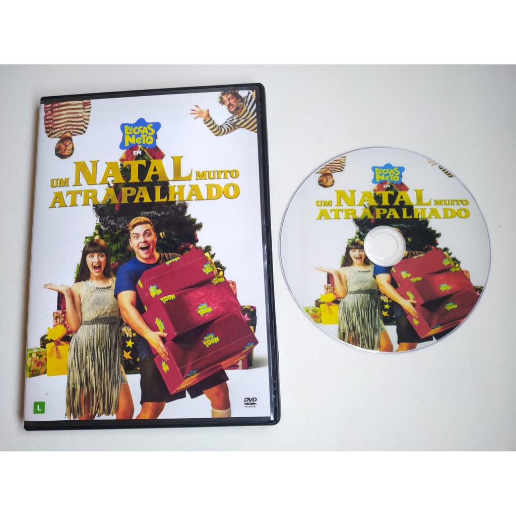 DVD Filme - Luccas Neto em: Um Natal Muito Atrapalhado (2020) | Shopee  Brasil