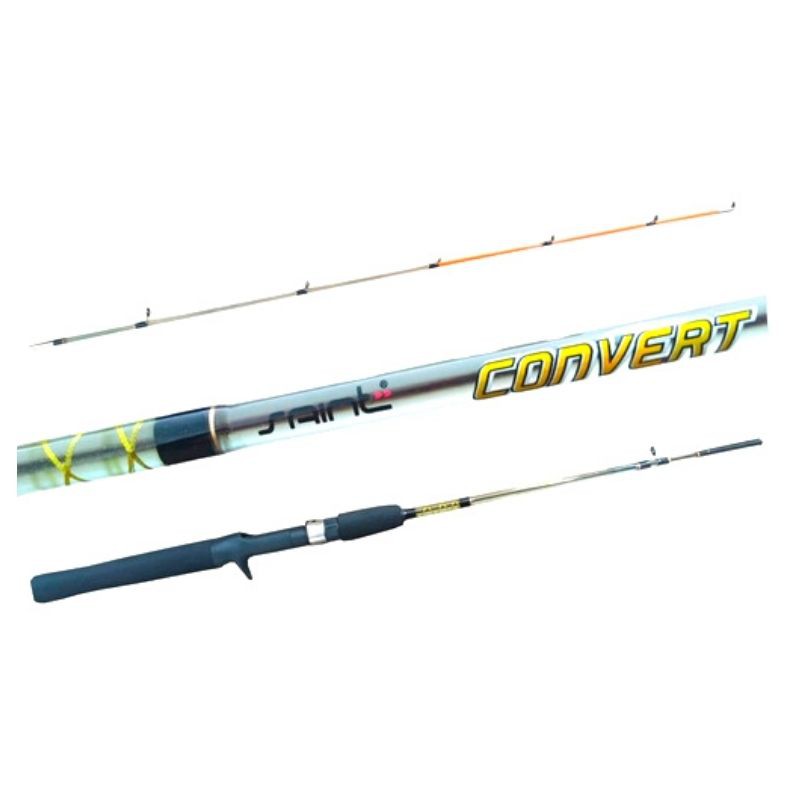Vara p/ Pesca Convert Saint Carretilha 2 partes Ideal p/ Piapara Corimba Pacu Piau