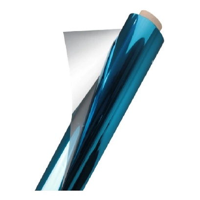 Insulfilm Adesivos Película Residência e Automotivo Azul Espelhada G5%