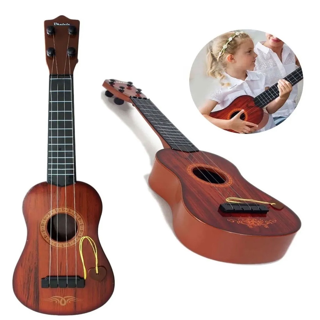 Cavaco Cavaquinho Mini Violao Brinquedo Musical Infantil Viola Cordas ...