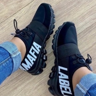 Tênis feminino Bela mafia saturn esportivo tenis meia la bella mafia academia - Treino