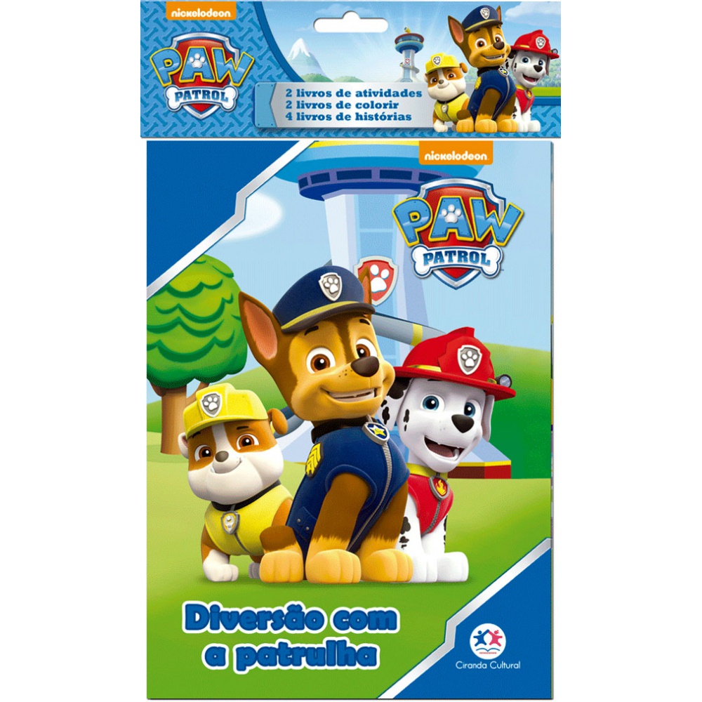 Livro - Patrulha Canina - Embalagem econômica