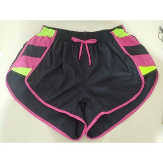 Short Tactel Plus Size Listrado Tamanho 46 ao 72!!!