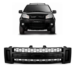 Grade Radiador Ecosport 2008 2009 2010 2011 2012 Preto Liso
