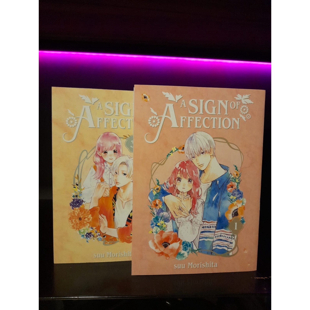 A Sign of Affection Vols. 1 e 3 | Shopee Brasil