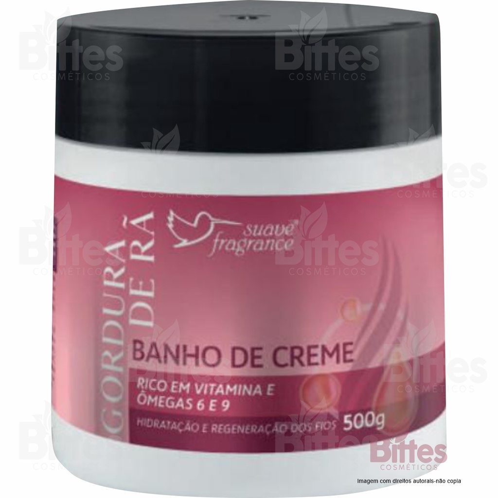 Banho de Creme Gordura de Rã Suave Fragrance Cosméticos Regeneração Dos Fios