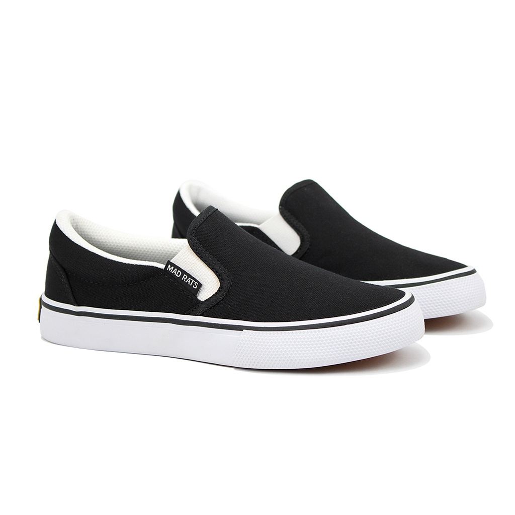 Tênis Mad Rats Skate Slip OnPreto