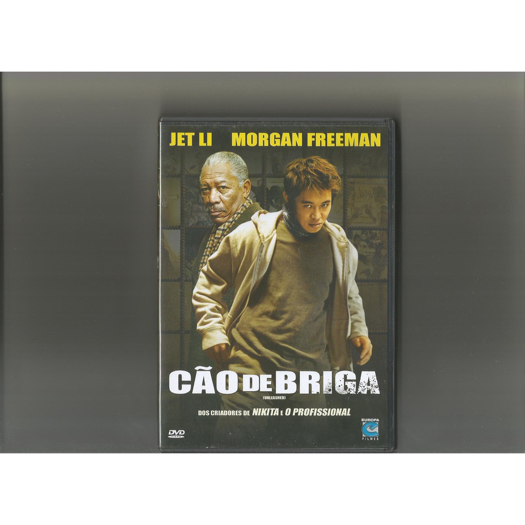 Dvd Cão De Briga - Jet Li - Morgan Freeman -  IMPECÁVEL