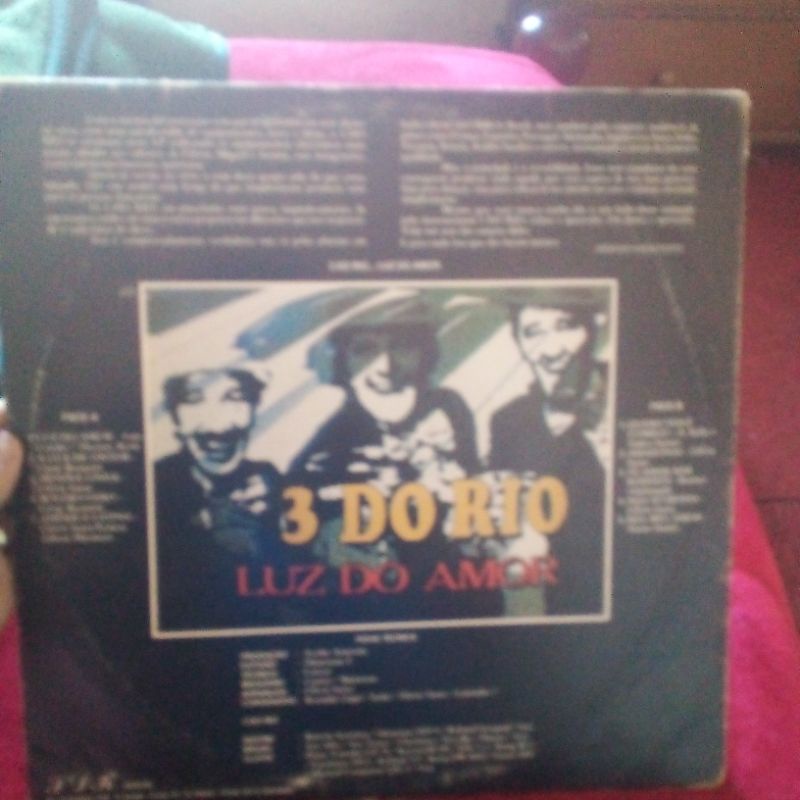 DISCO VINIL 3 do Rio luz do amor