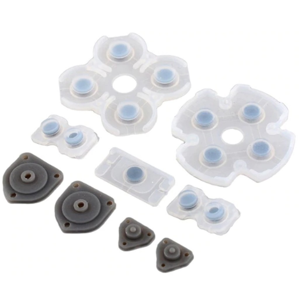 Kit Borracha Condutiva Para De Controle Ps4 L1 R1 L2 R2 | Shopee Brasil
