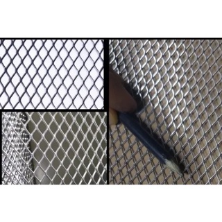 Tela Anti Insetos 20cm x 50cm em Aluminio Expandido para Ralos (não desfia) em Oferta na Shopee