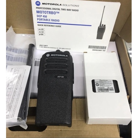 Rádio Motorola Digital Dep450 Vhf 16 Canais