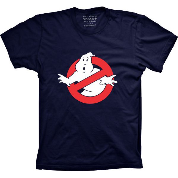 Camiseta Filmes de sucesso: CAÇA FANTASMA, JOGOS VORAZES, RESIDENT EVIL