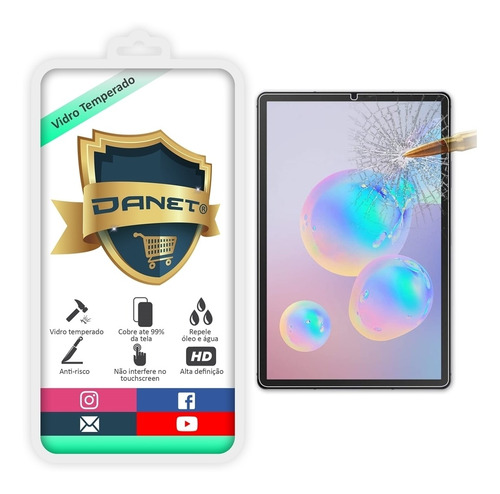 Película Vidro Temperado Tablet Galaxy Tab S6 10.5 T860 T865