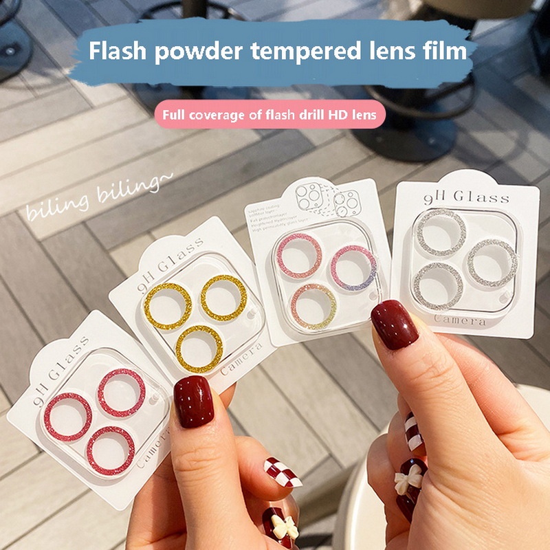 Película Protetora Brilhante De Lente De Câmera Para IPhone 14 13 12 11 Pro Max Mini Acrílico Telefone Celular All In One