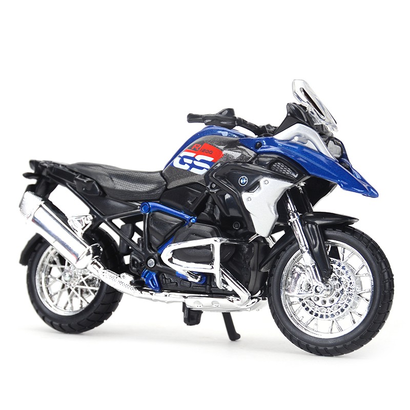 Detalhes do Maisto 1: 18 Bmw 2017 R1200Gs Brinquedo Estática Die Cast Ve Cultroão Moto Modelo Brinquedos