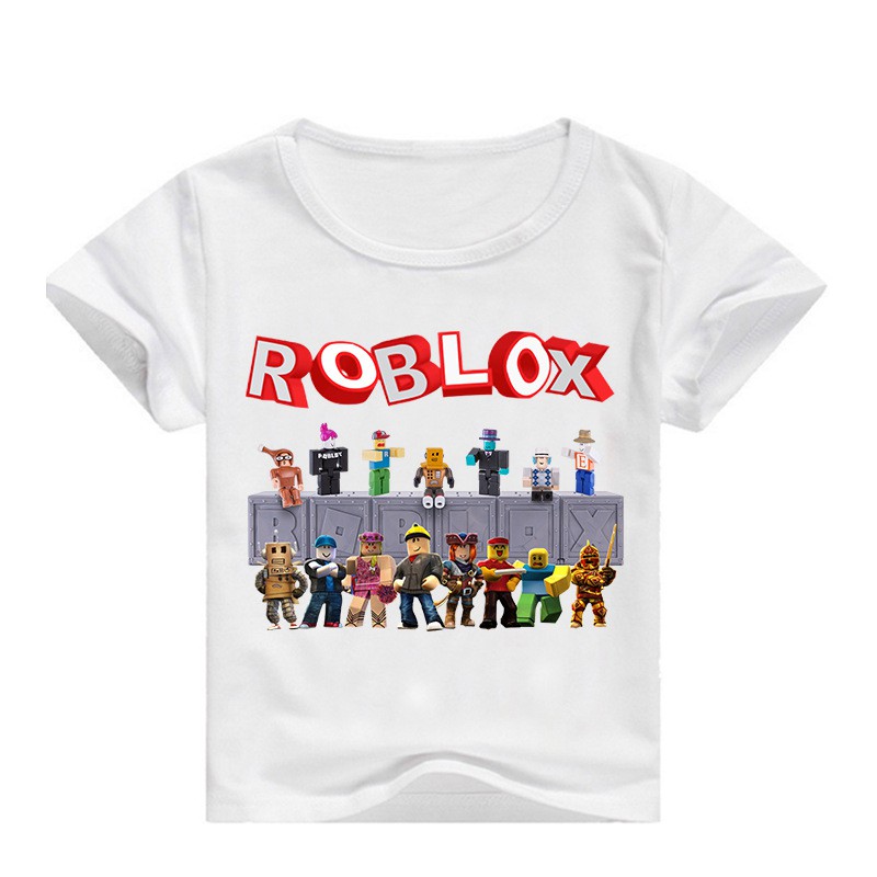Ready Roblox As Criancas Usam Verao Meninos T Shirt Manga Curta Coreano Bebe Criancas Menino Tops Roupas Shopee Brasil - barriga do sonic t shirt roblox
