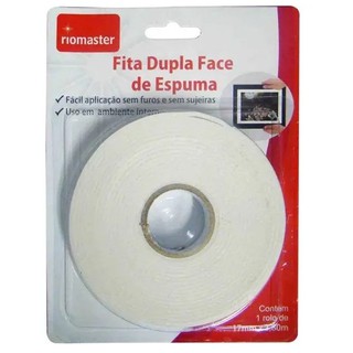 OFERTA Uma Fita Dupla Face De Espuma Rio Master, Rio tijucas, Home & More e Top Útil