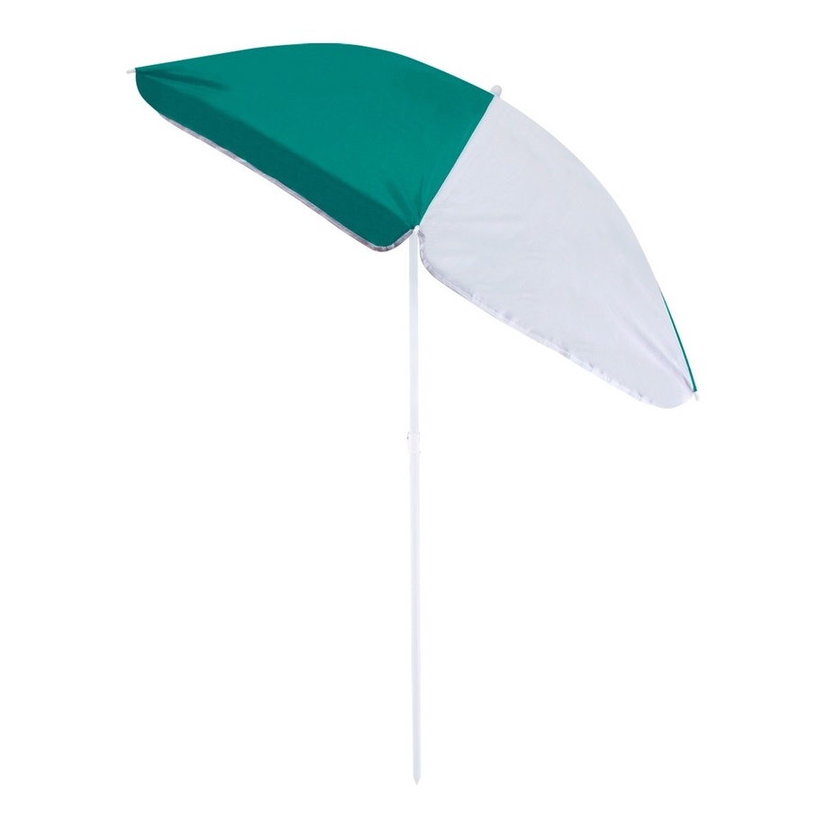 Guarda-sol Sombrinha Gigante 1,8 Metro Piscina Praia Pesca Articulado Cinza com Verde Claro - Sports & Outdoors