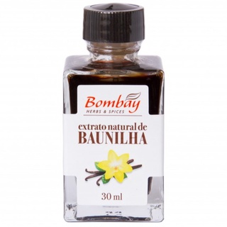 Extrato Natural de Baunilha 30mL - Bombay