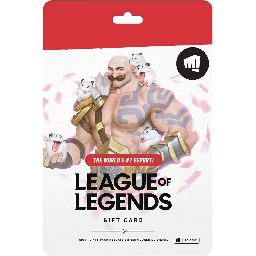 Gift Card League of Legends 2600 RP (Riot Points)