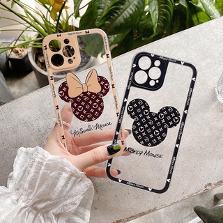 Capa Disney Desenho Leopardo Minnie Para Celular De Luxo Iphone 15 14 13 12 7 11 8 Plus X Xr 12 12 Pro Max