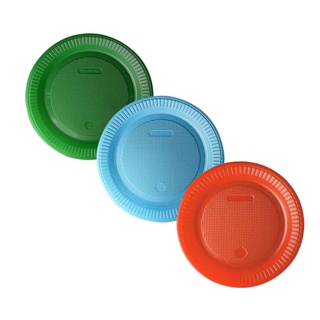 Prato Raso Descartável Bellocopo Colorido 15cm 10und em Oferta na Shopee