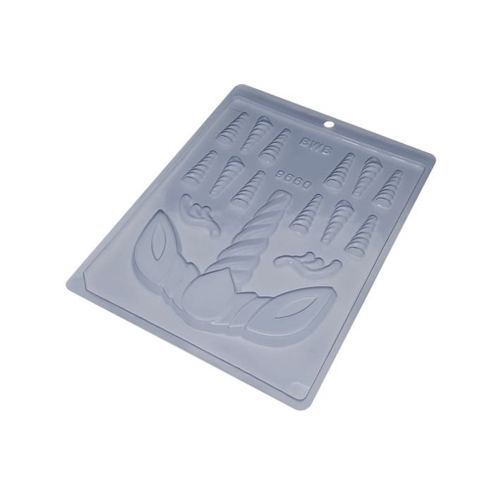 Forma de Acetato Chifre Unicórnio Cód. 9660 BWB - Home & Living